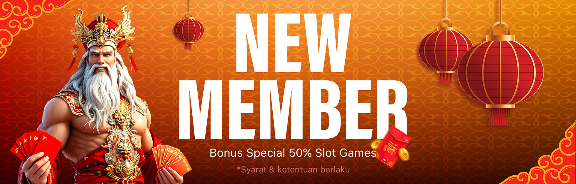 WELCOME BONUS 50%