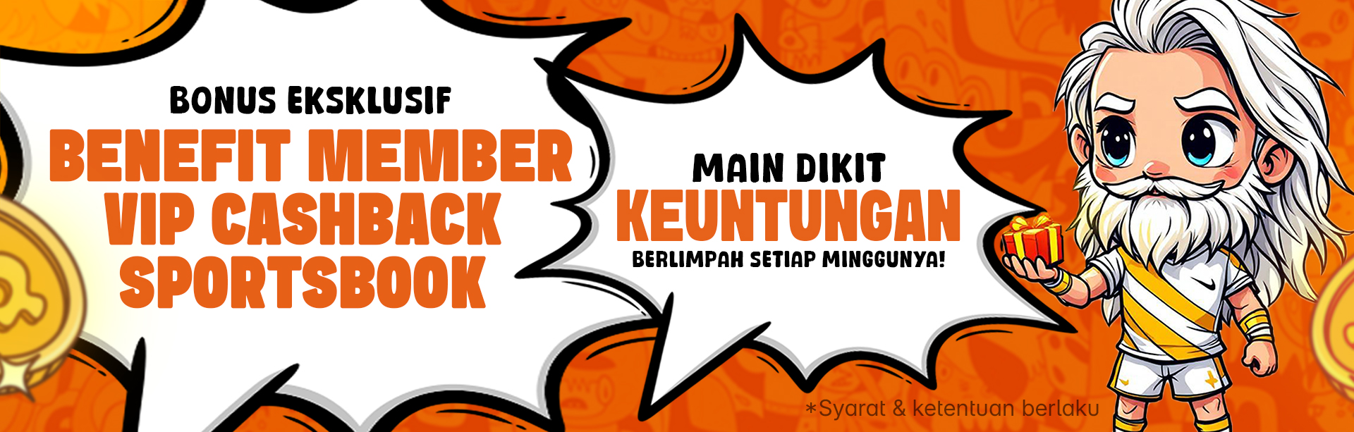 BONUS BENEFIT CASHBACK SPORTBOOK