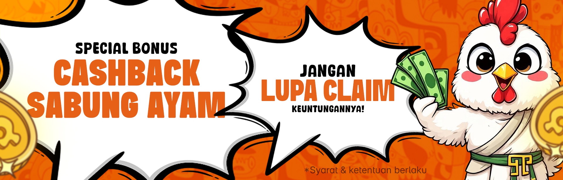 BONUS CASHBACK SABUNG AYAM