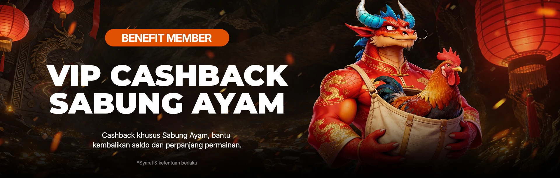 BONUS CASHBACK SABUNG AYAM