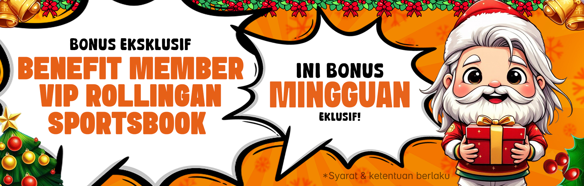 BONUS BENEFIT ROLLINGAN SPORTBOOK MINGGUAN