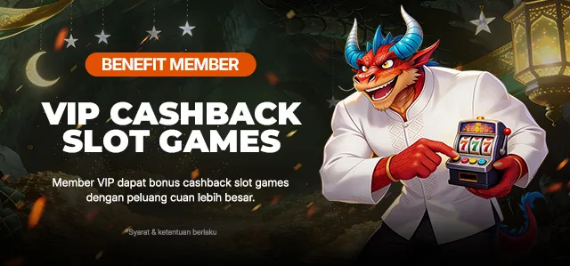 BONUS BENEFIT CASHBACK SLOT MINGGUAN
