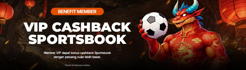 BENEFIT KOMISI MEMBER CASHBACK SPORTSBOOK MINGGUAN 5%